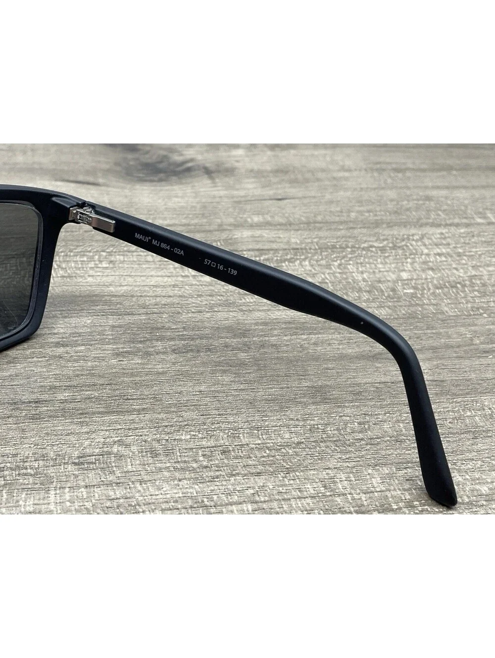 MAUI JIM CRUZEM MJ 864-02A MATTE BLACK 57-16-139 SUNGLASSES ***FRAMES ONLY***